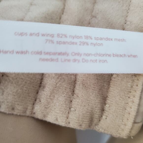 Cacique Tan Smooth Multi-Way Boost Strapless Bra 44B Neutral Comfort Support - Picture 11 of 16